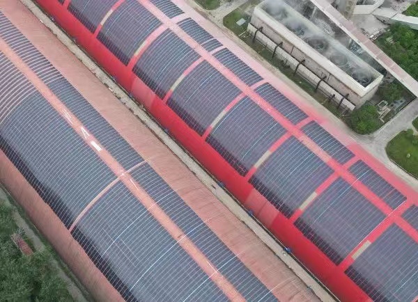 2個(gè)月發(fā)電53萬(wàn)度！4.56MW安徽樅陽(yáng)柔性薄膜光伏電站